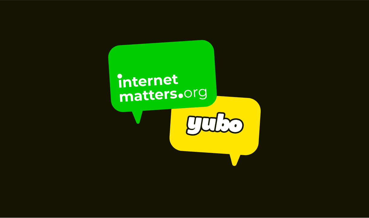 Internet Matters and Yubo logo